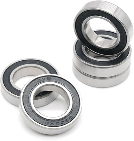 6902-2RS 15x28x7mm Metric Thin Section Ball Bearings 6902RS 61902 RS 10Pcs in Saudi Arabia