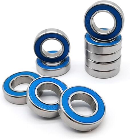 4x7x2.5mm MR74 2RS Hobby Electric RC Cars Trucks Miniature Bearings L740d Blue Rubber Sealed 5pcs in Saudi Arabia