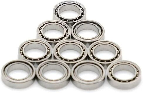SMR85 5x8x2mm Stainless Steel Miniature Ball Bearings MR85 L850 675 10Pcs in Saudi Arabia