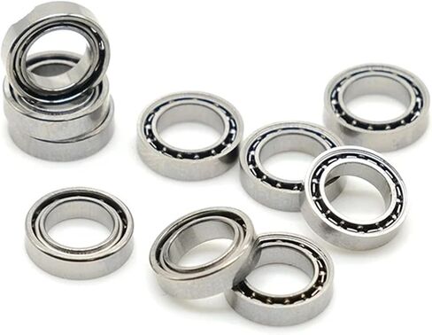 SMR85 5x8x2mm Stainless Steel Miniature Ball Bearings MR85 L850 675 10Pcs in Saudi Arabia