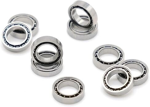 SMR85 5x8x2mm Stainless Steel Miniature Ball Bearings MR85 L850 675 10Pcs in Saudi Arabia