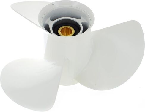 Yamaha New OEM 14x11P K Series Aluminum 3-Blade RH Prop, 6E5-45954-00-00 in Saudi Arabia
