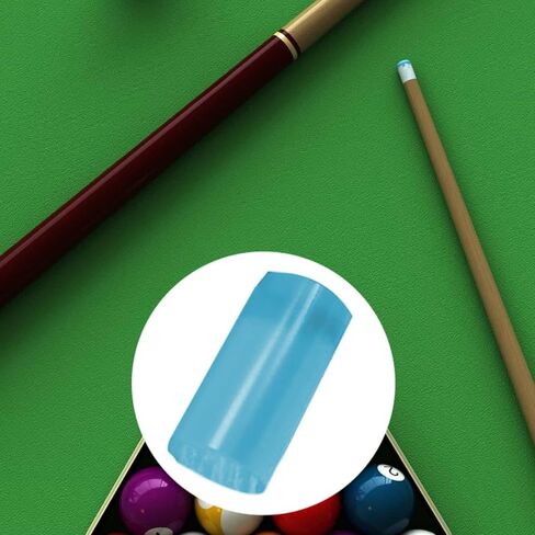 Billiard Cue Ferrule Billiard Accessory Lightweight Acrylic Pool Cue Ferrule DIY Snooker Pool Stick Replacement in Kuwait