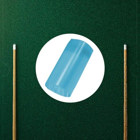 Billiard Cue Ferrule Billiard Accessory Lightweight Acrylic Pool Cue Ferrule DIY Snooker Pool Stick Replacement in Kuwait