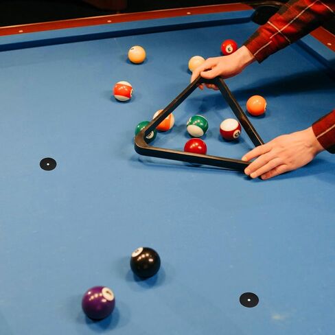 3 Sheets 45 PCS Pool Table Spot Dot Stickers Black Pool Table Marker Dots on Felt Billiard Spot Position Stickers Billiard Point Sticker Patch Sticker Snooker Spots for Pools Billiards Tables in Saudi Arabia