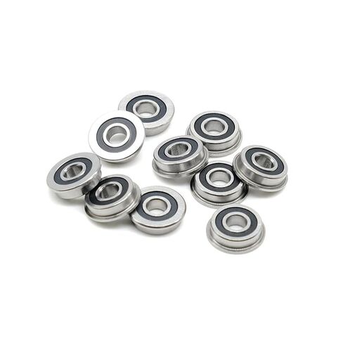 F625 2RS 5x16x5mm Miniature Flange Bearing 625 RS F625RS 10Pcs in Kuwait