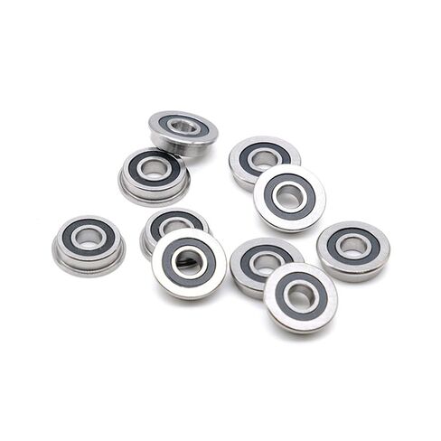 F625 2RS 5x16x5mm Miniature Flange Bearing 625 RS F625RS 10Pcs in Kuwait