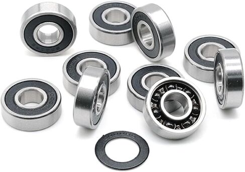 6000RS Hybrid Ceramic Bearing 10 * 26 * 8mm Bottom Brackets Spares 6000 RS 2RS 2Pcs in Saudi Arabia