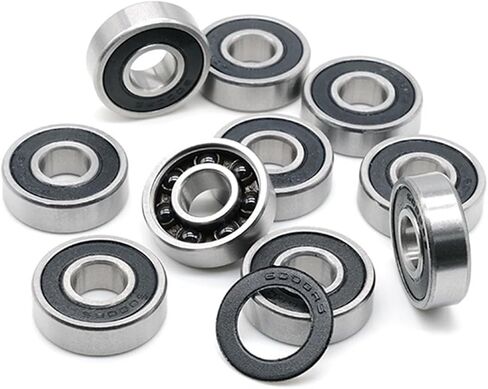 6000RS Hybrid Ceramic Bearing 10 * 26 * 8mm Bottom Brackets Spares 6000 RS 2RS 2Pcs in Saudi Arabia