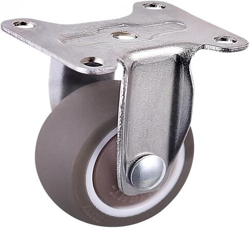 Casters 1-inch Chrome-Plated TPE Directional Wheel Bearings Silent and wear-Resistant Rubber in Saudi Arabia