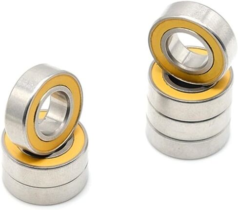 S688 2RS 8x16x5mm Stainless Steel Hybrid Bearing S688 688 2pcs in Saudi Arabia