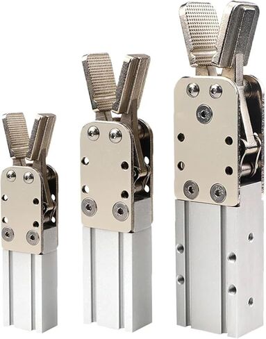 1pcs Pneumatic Cylinder Gripper for Robotic Machines Single-Acting Double-Acting Manipulator End Clamps 2015D 1615D(1615S) in Kuwait