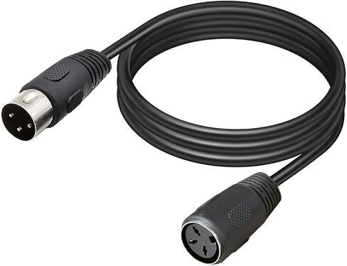 3 دبوس دين كابل ميدي ذكور إلى أنثى الرصاص من أجل Bang & Olufsen B & O PowerLink Ect Insturement (1.5 متر) in Kuwait