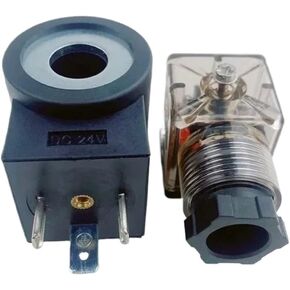الفتحة الداخلية للملف اللولبي للرفع الهيدروليكي 13 ارتفاع 37 AC220V 110V DC24V 12 فولت مع سلك (مع كابل AC220V) in Kuwait