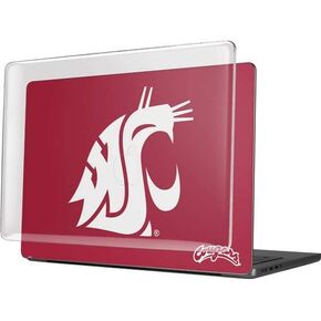 Skinit Case + Skin Accompated مع MacBook Pro 14in (2021) - تصميم شعار Cougar في ولاية واشنطن المرخصة رسميًا in Saudi Arabia