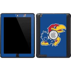 Skinit Skinit Skin Compatible مع Otterbox Defender iPad 2/3/4th Gen - College College Kansas Jayhawks Mascot Outline Design in Saudi Arabia