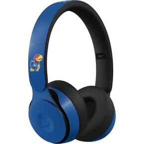 Skinit Decal Audio Skin Compatible with Beats Solo Pro - Officially Licensed University of Kansas Jayhawks Design in Saudi Arabia
