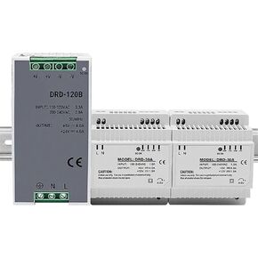 إمدادات الطاقة المزدوجة لتبديل الإخراج 30W 60W 100W 120W 5V 12V 24V AC DC LED مزود طاقة AC DC المثبت على السكك الحديدية (12V 24V ، 100W) in Kuwait