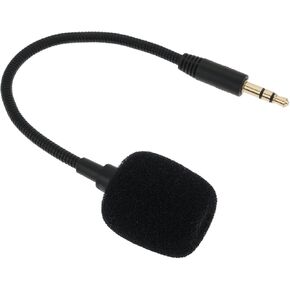 ECSiNG 3.5mm TRS Omnidirectional Condenser Microphone Length 17cm Compatible with DJI Wireless Mic Transmitters in Kuwait