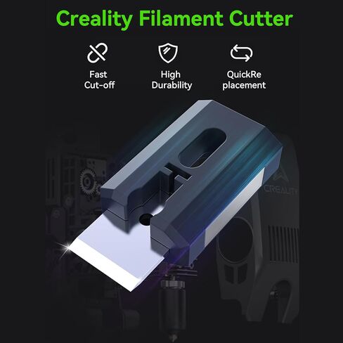 Creality Official K2 Plus Filament Cutter 10PCS, Fast Cut-Off,High Durability,Quick Replacement Filament Cutter Module for Creality Hi/K2 Plus 3D Printer in Saudi Arabia