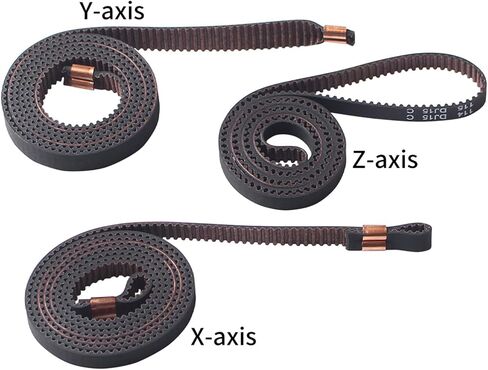 X/Y/Z AXIS 3D Timing Timing Kit - متوافقة مع أحزمة استبدال دائمة عالية الدقة KOBRA 3 in Saudi Arabia