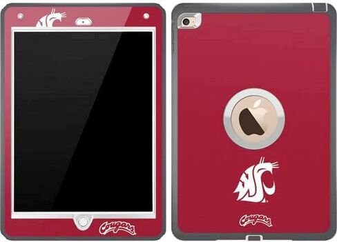 Skinit Decal Skin Compatible with OtterBox Defender iPad Air 2 - Officially Licensed College Washington State Cougars Logo Design in Saudi Arabia