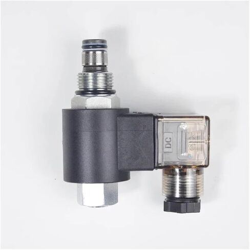 2-Position 2-Way Normally Closed Threaded Hydraulic Cartridge Pressure Retaining Solenoid Valve DHF08-228 SV08-28(OD 13mm Spool DC12V) in Saudi Arabia
