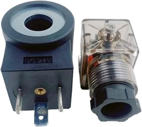 Hydraulic Lifting Solenoid Valve Coil Inner Aperture 13 Height 37 AC220V 110V DC24V 12V with Wire(with Cable AC220V) in Saudi Arabia