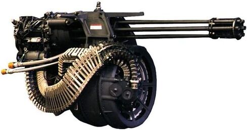 20mm Dummy Round Fired by M61 Vulcan Gatling Gun in Saudi Arabia