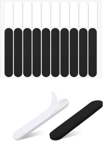 Hat Size Reducer, 20 PCS Foam Tape Hat Inserts Bump Cap Insert Hats Liner Cap Saver Accessories to Make Fit Smaller Self-Adhesive Sweatband (Black and White) in Saudi Arabia