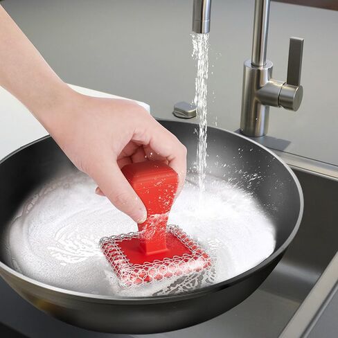 TOPULORS CAST IRERBER CLEANER & 316L FESTER STANERNING SCRUBBER مع اثنين من الكاشط in Kuwait
