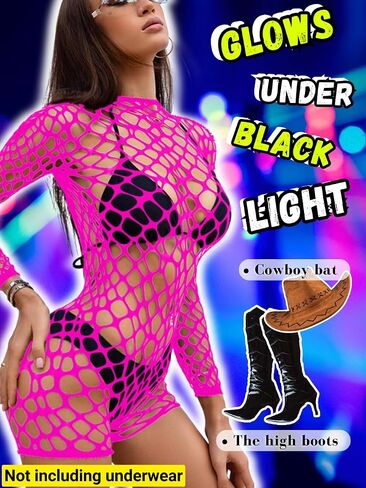 Sexy Fishnet Swimsuit Coverup For Women, Hollow Out Backless Long Sleeve Romper Bathing Suit, One Piece Beach Outfits in Saudi Arabia