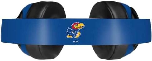 Skinit Schecal Audio Audio Skin متوافق مع Beats Solo Pro - تصميم جامعة كانساس Jayhawks المرخصة رسميًا in Saudi Arabia