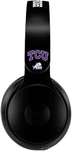 Skinit Skinit Audio Audio Skin متوافق مع Beats Solo Pro - تصميم شعار TCU Christian University TCU Horned Horned in Kuwait