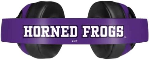 Skinit Skinit Audio Audio Skin متوافق مع Beats Solo Pro - تصميم شعار TCU Christian University TCU Horned Horned in Saudi Arabia
