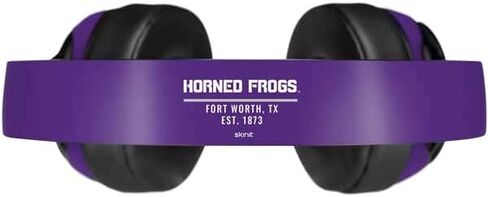 Skinit Skinit Audio Audio Skin متوافق مع Beats Solo Pro - تصميم شعار TCU Christian University TCU Horned Horned in Kuwait