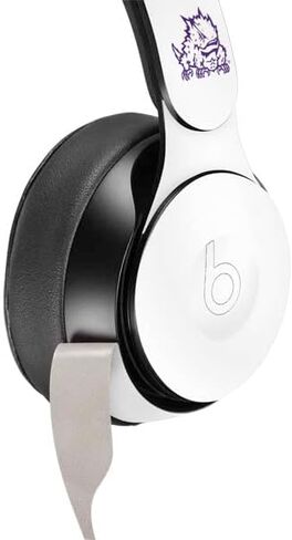 Skinit Skinit Audio Audio Skin متوافق مع Beats Solo Pro - تصميم شعار TCU Christian University TCU Horned Horned in Kuwait
