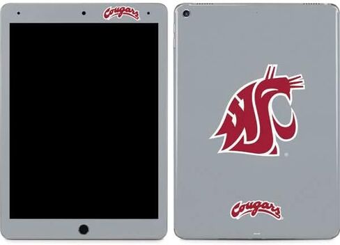 Skinit Skinit Tablet Skiner مع iPad Air 2 - تصميم جامعة ولاية واشنطن المرخصة رسميًا WSU Cougars in Saudi Arabia
