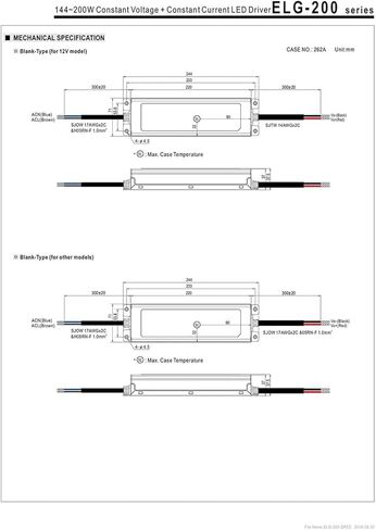 ELG-200-48DA 200W 4.16A 48V CONTROL LED EDER POWER in Kuwait