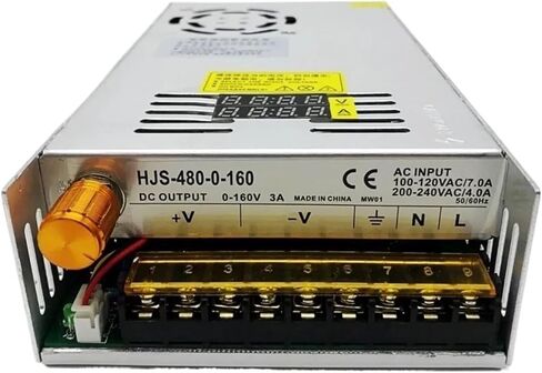 480W تبديل إمدادات الطاقة ضبط 0-12V 5V 24V 36V 48V 60V 80V 120V 160V DISTRION DISPLAY DISPLAY SESSENT (0-120V 4A) in Kuwait