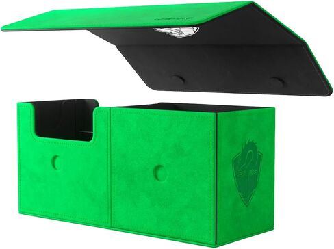 GameGenic The Academic 133+ XL Premium Deck Box | تخزين بطاقة مزدوجة الأكمام | حامي لعبة بطاقة عالية الجودة | يحمل ما يصل إلى 122 بطاقة بالإضافة إلى إكسسوارات اللعبة | لون اختيار المجتمع | صنع in Saudi Arabia