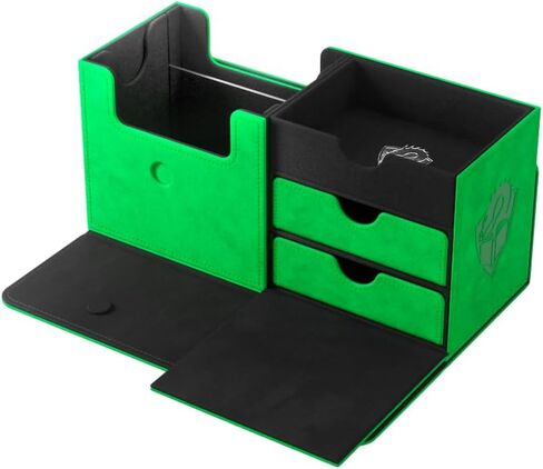 GameGenic The Academic 133+ XL Premium Deck Box | تخزين بطاقة مزدوجة الأكمام | حامي لعبة بطاقة عالية الجودة | يحمل ما يصل إلى 122 بطاقة بالإضافة إلى إكسسوارات اللعبة | لون اختيار المجتمع | صنع in Saudi Arabia