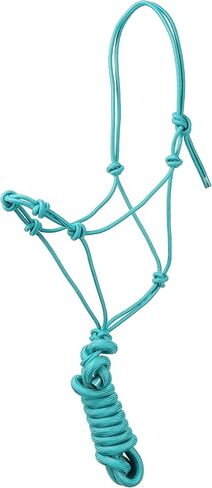 Yearling Cowboy Knot Halter & Lead (Teal) in Saudi Arabia