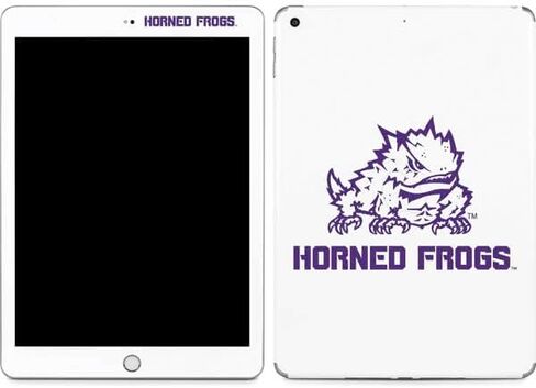 Skinit Skinit Tablet Skin متوافق مع iPad 9.7in (2018) - التصميم المرخص له رسميًا College Horned Frogs TCU in Saudi Arabia