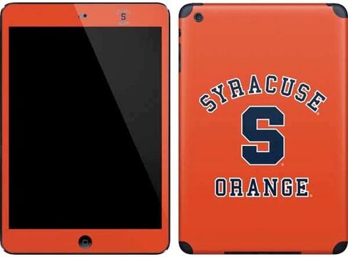 Skinit Skinit Tablet Skinner مع iPad Mini (1st & 2nd Gen) - تصميم College Orange Syracuse مرخص رسميًا in Saudi Arabia
