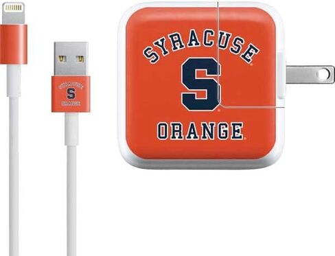 Skinit Decal Other Skin Compatible with iPad Charger (10W USB) - Officially Licensed College Orange Syracuse Design in Saudi Arabia