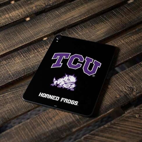 Skinit Decal Tablet skin compatible with iPad Pro 9.7in - Officially Licensed Texas Christian University TCU Horned Frogs Logo Design in Saudi Arabia