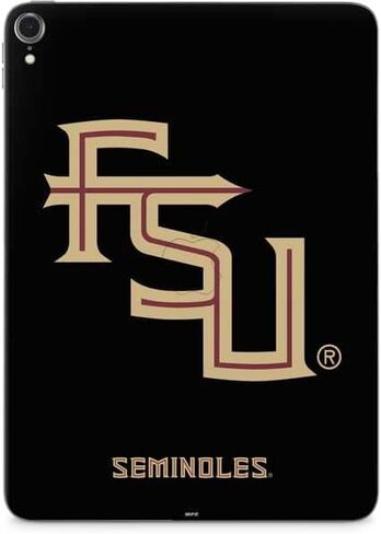 Skinit Decal Tablet Skin Compatible with iPad Pro 9.7in - Officially Licensed Florida State FSU Seminoles Black Design in Saudi Arabia