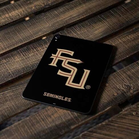 Skinit Decal Tablet Skin Compatible with iPad Pro 9.7in - Officially Licensed Florida State FSU Seminoles Black Design in Saudi Arabia