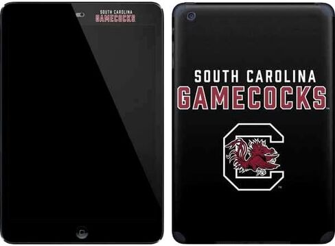 Skinit Decal Tablet Skin Compatible with iPad Mini (1st & 2nd Gen) - Officially Licensed College South Carolina Gamecocks Black Design in Saudi Arabia